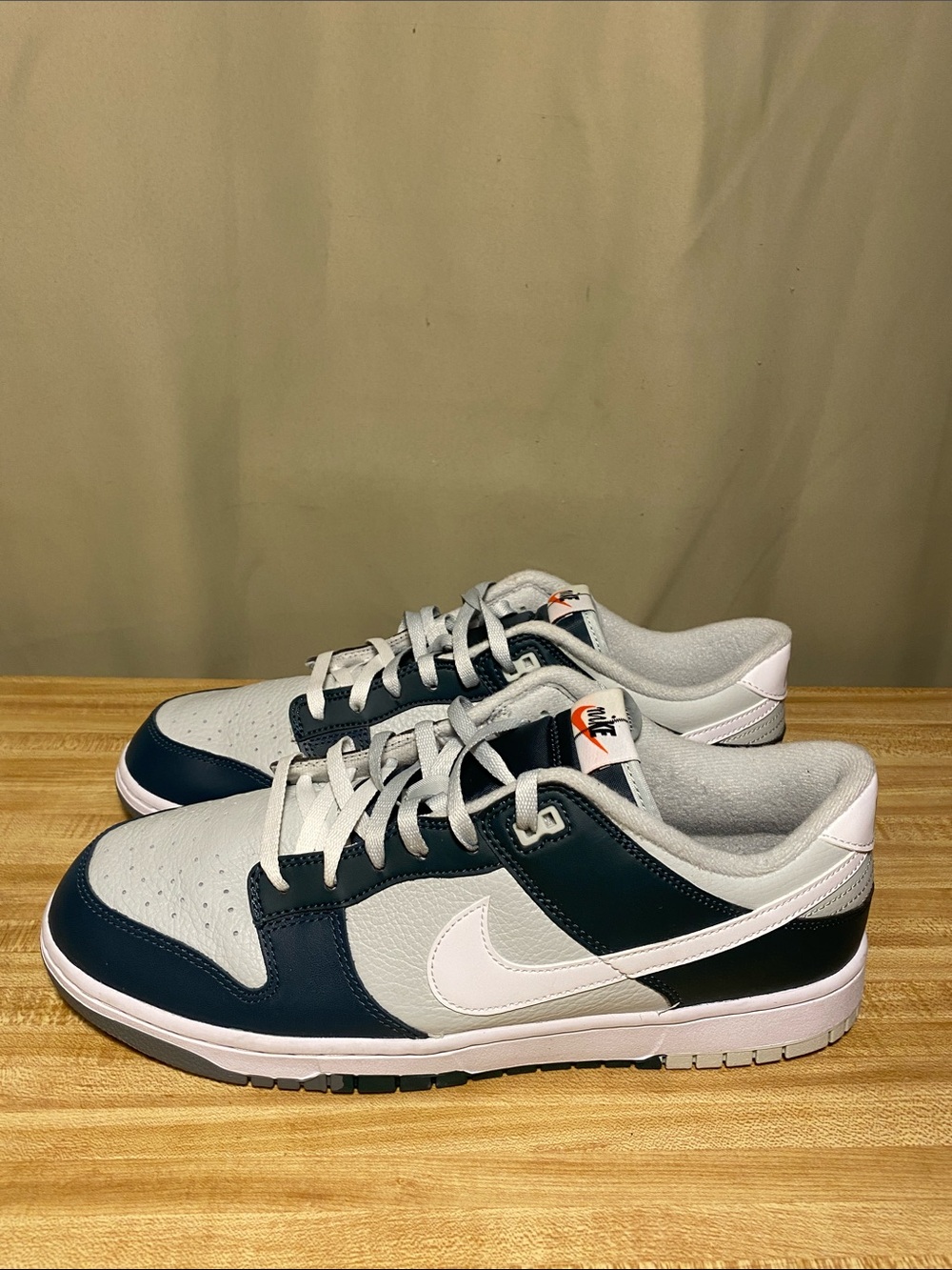Nike Dunk Low Retro Split Deep Jungle /White/Light SilverFB8896-300 Mens size 14